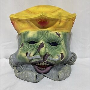 Rubies 1996 Halloween Mask Rare Horror Cards Zombie King‎ /Queen of Hearts Latex